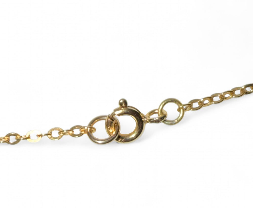 14k Gold Simple Pearl